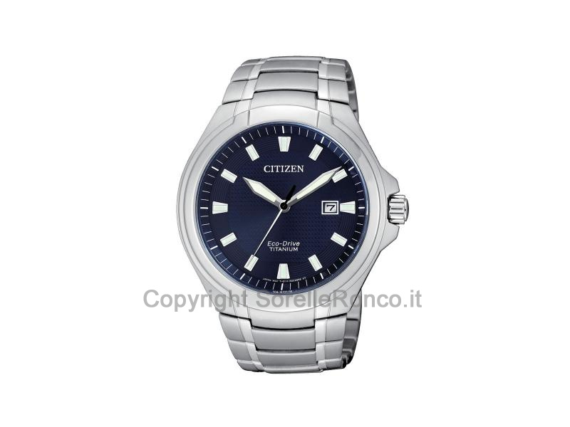 CITIZEN SUPER TITANIO UOMO  42MM BLU